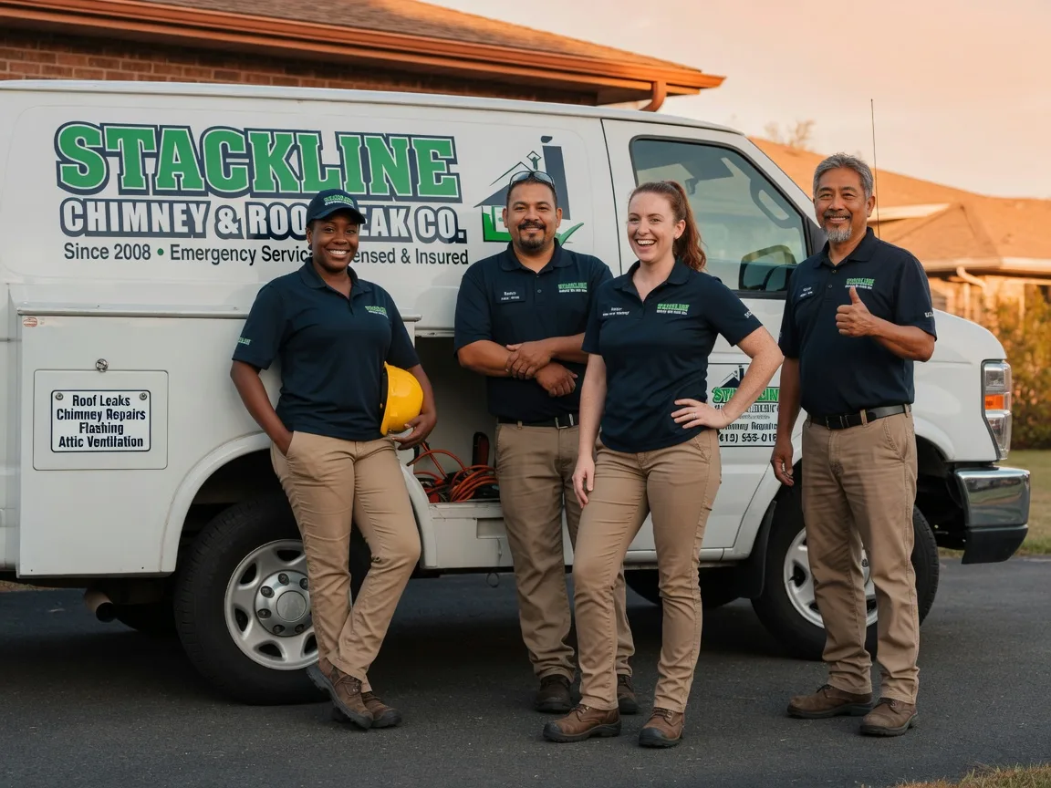 Chimney flashing repair company in Jonesville, VA